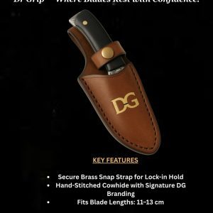 DR GRIP SNAPLOCK DAMASCUS SHEATH